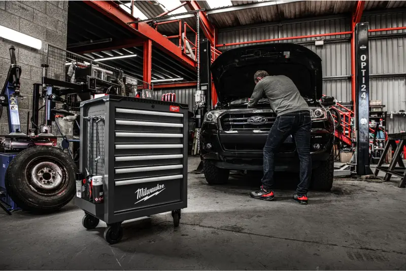 SRC27/7-2 OCELOVÁ SKŘÍŇ NA KOLEČKÁCH ŠEDÁ, MI4932500740